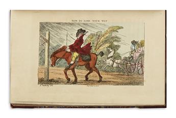 (ROWLANDSON, THOMAS.) Gambado, Geoffrey. An Academy for Grown Horsemen.